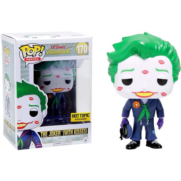 Funko POP! Heroes: DC Comics Bombshells - The Joker (With Kisses)